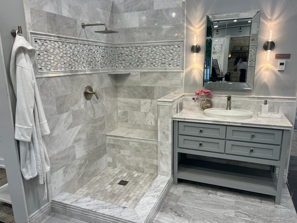 Tile installation