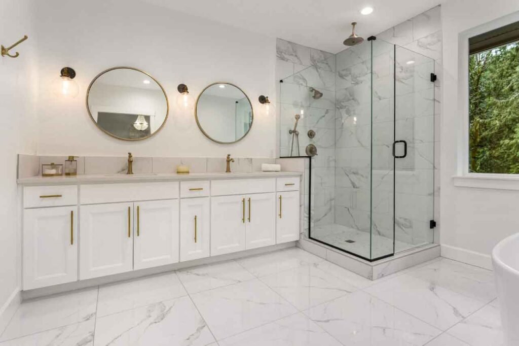 Tile installation